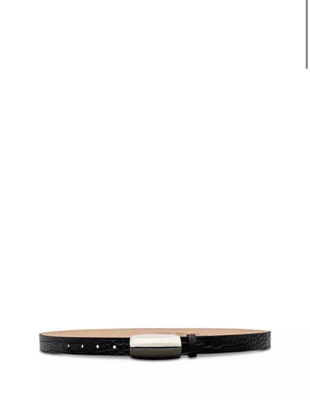 L'AGENCE Women's Marlowe Leather Belt NWT sz XS